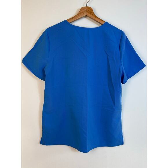 Figs Scrub Set Casma Top Medium Zamora Joggers Large Royal Blue M/L Hospital - Picture 8 of 10